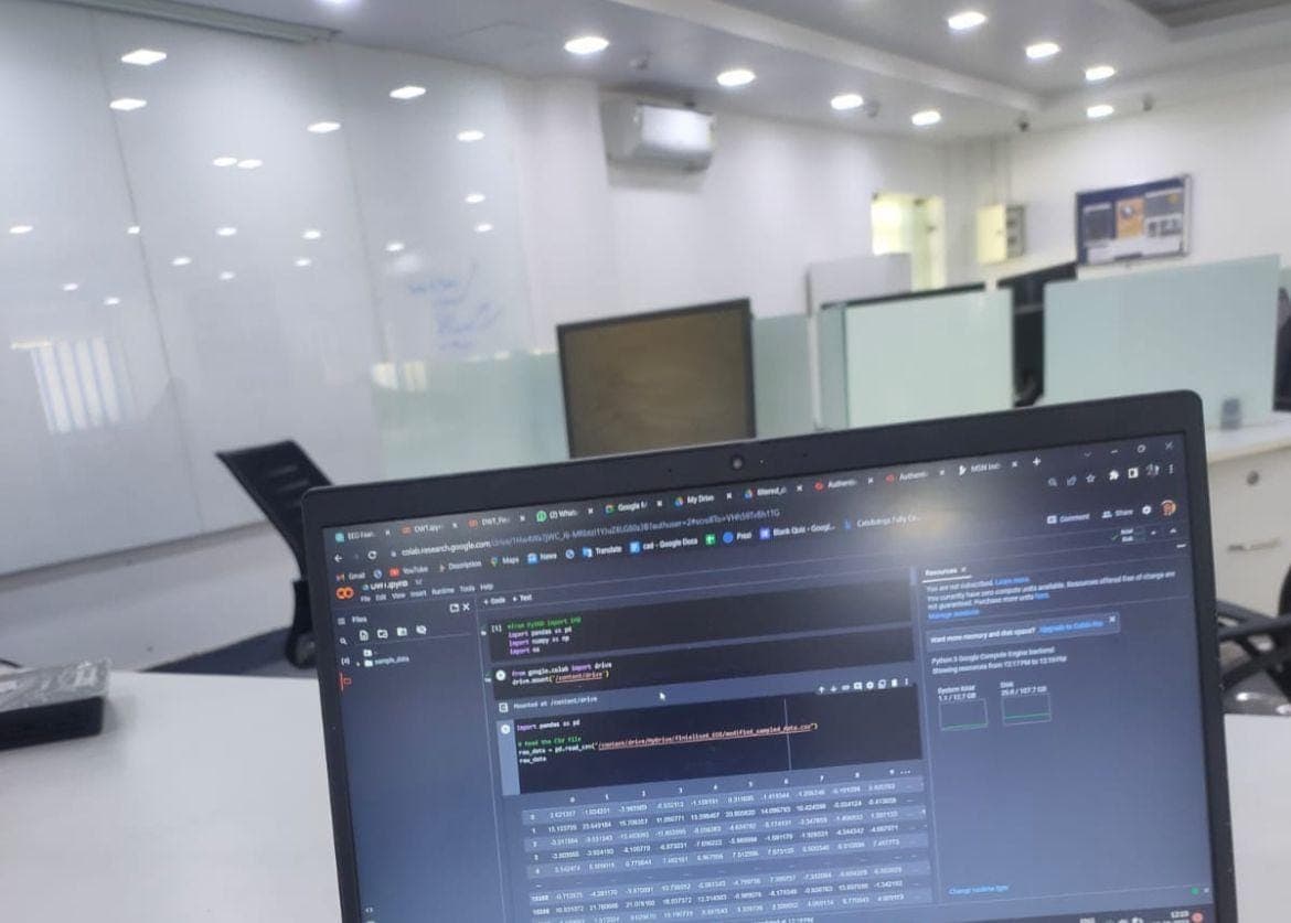 Web application dashboard